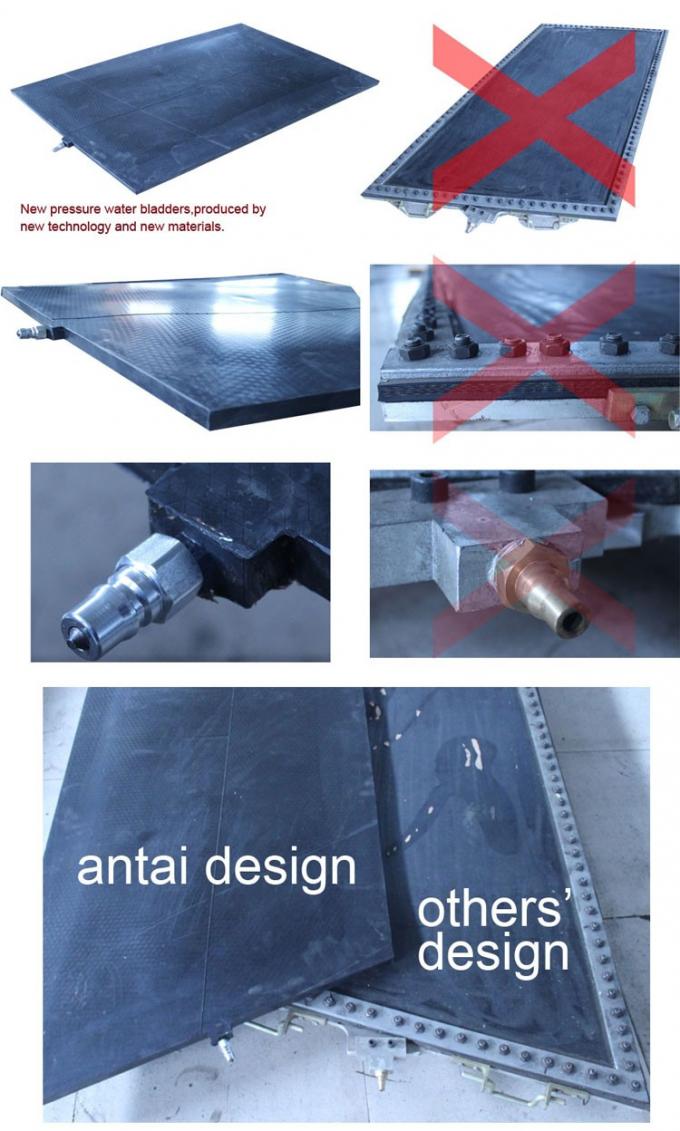Hot Splicing Conveyor Belt Press 380V Voltage 9.94kw Power 1680mm X 730mm X 630mm