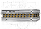 1800Mm Rubber Conveyor Belt Vulcanizing Press Splicing Component