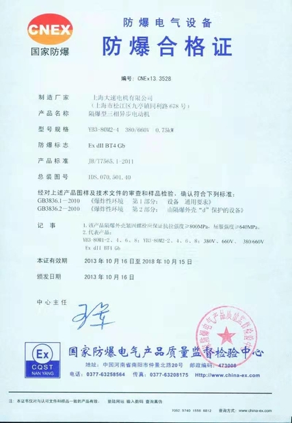 China Qingdao Running Machine Co.,Ltd Certification